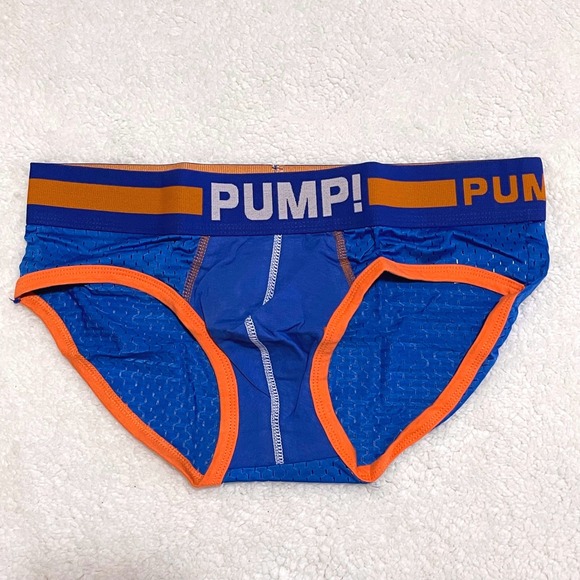PUMP! Mesh Briefs Orange Size L (30-32) H117 NWT - Picture 6 of 11
